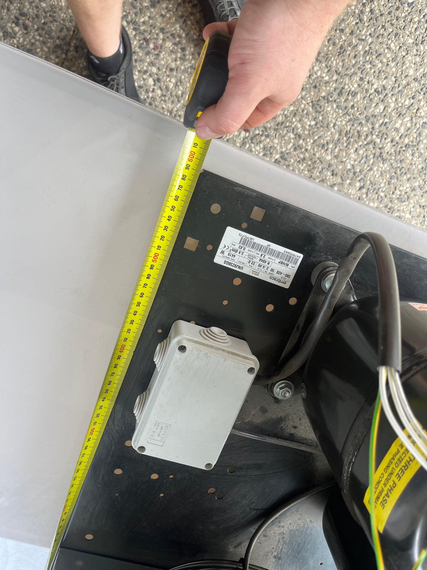 Embraco UNJ9238GS 4.4KW R404A Three Phase Condenser Unit