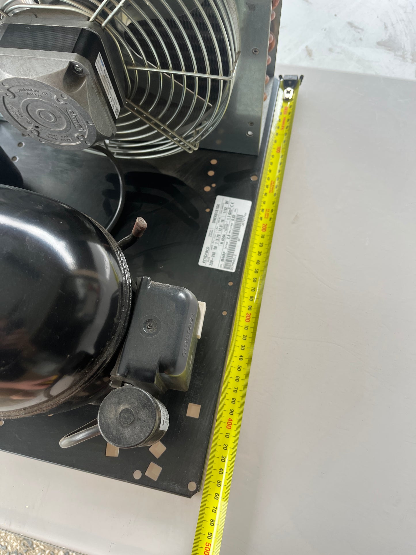 Embraco UNEK6181GK 1.2KW R404A Single Phase Condenser Unit