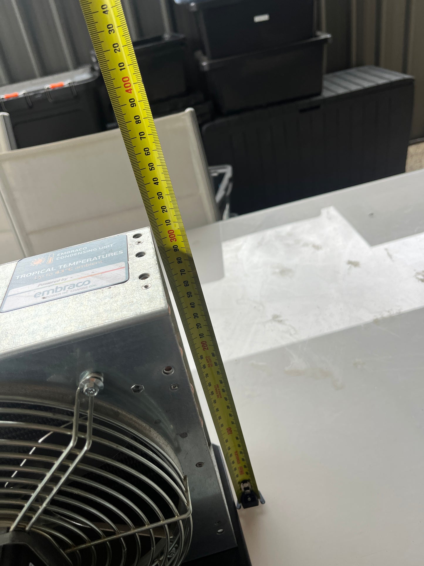 Embraco UNEK6181GK 1.2KW R404A Single Phase Condenser Unit