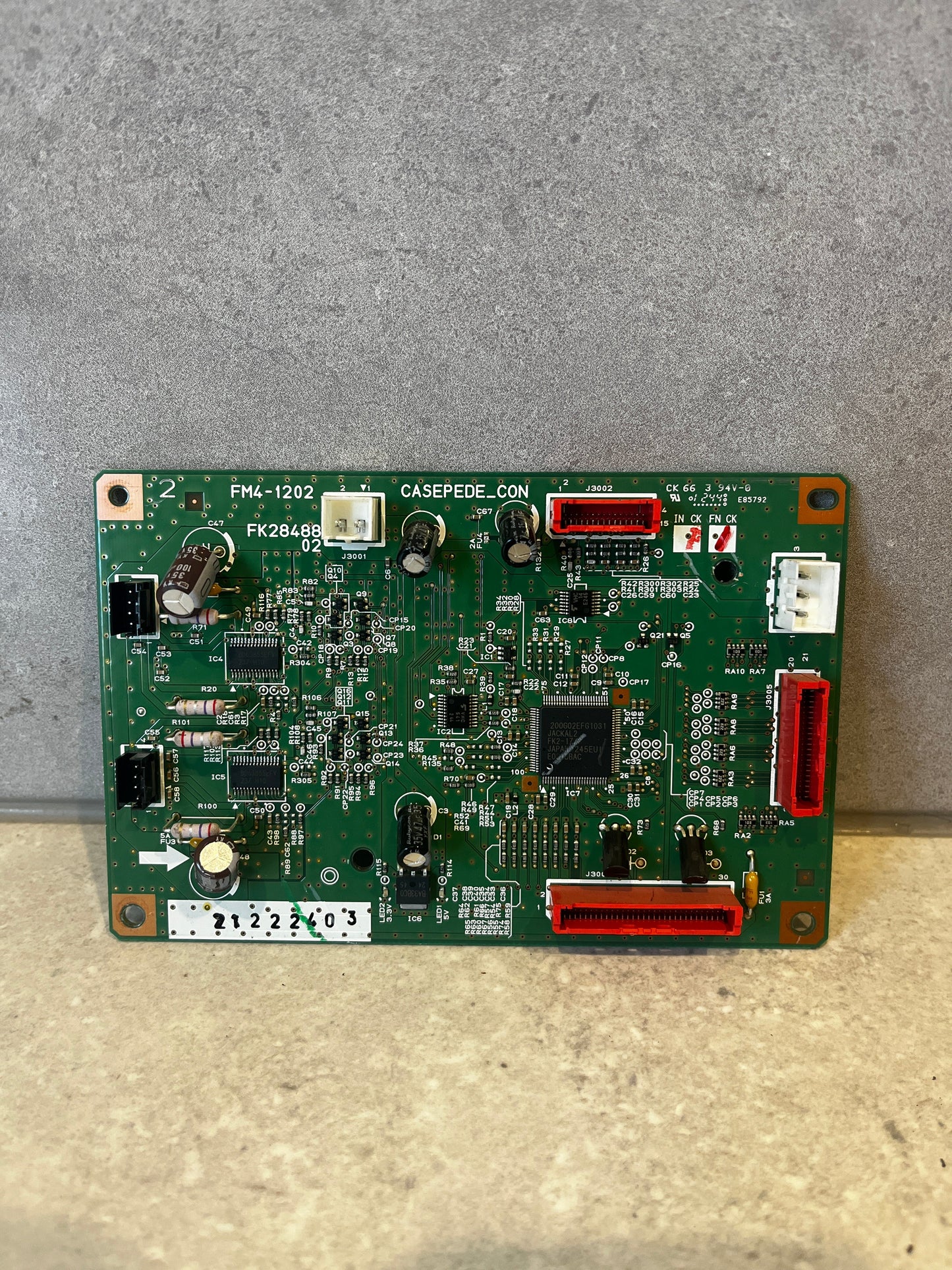 Canon ImageRunner Advance Pedestal Controller Board FM4-1202