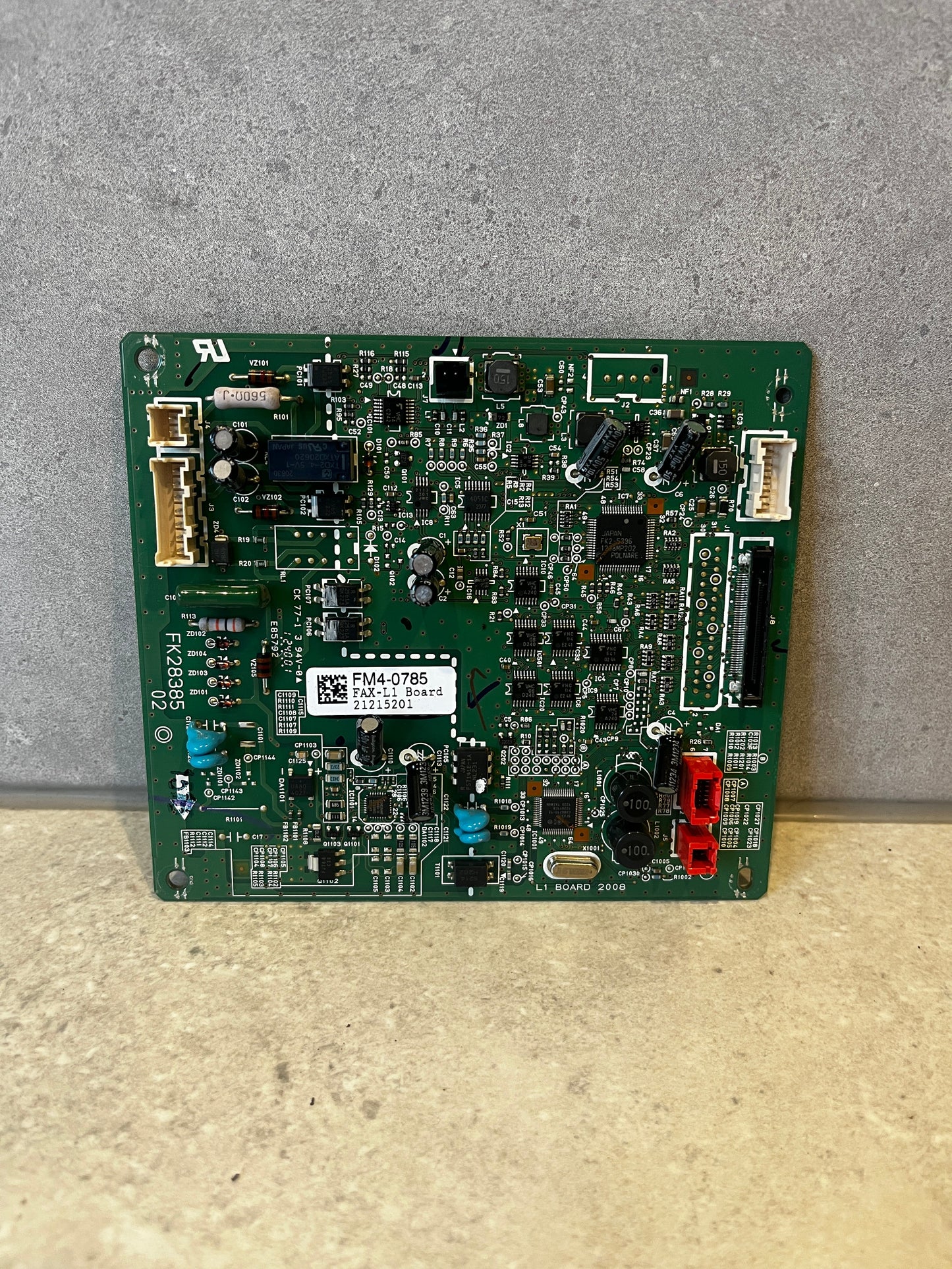CANON FM4-0785 FAX LINE 1 BOARD FK28385