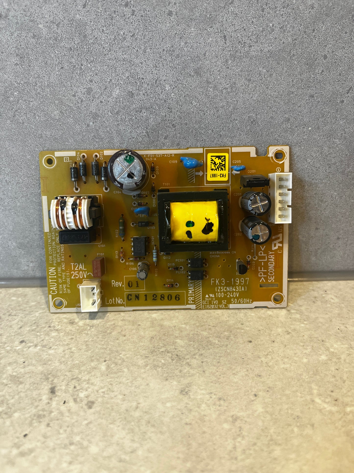 Canon ALL NIGHT POWER SUPPLY PCB FK3-1997