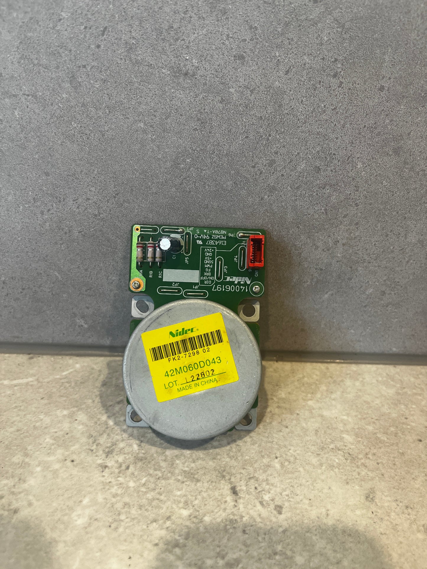 Canon FK2-7298 NIDEC 42M060D043 DC Motor