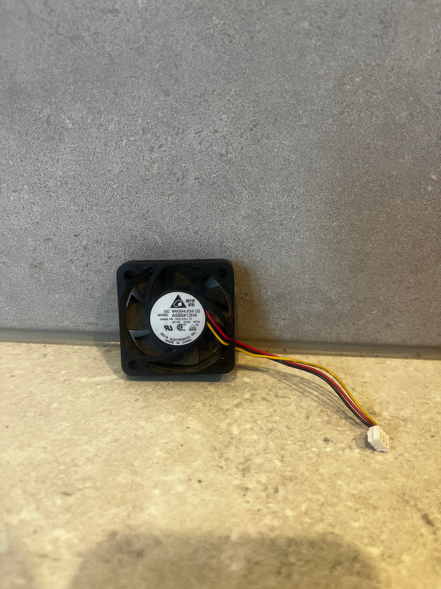 Genuine Canon FK2-7372 12VDC Fan ASB0412HA Delta Electronics
