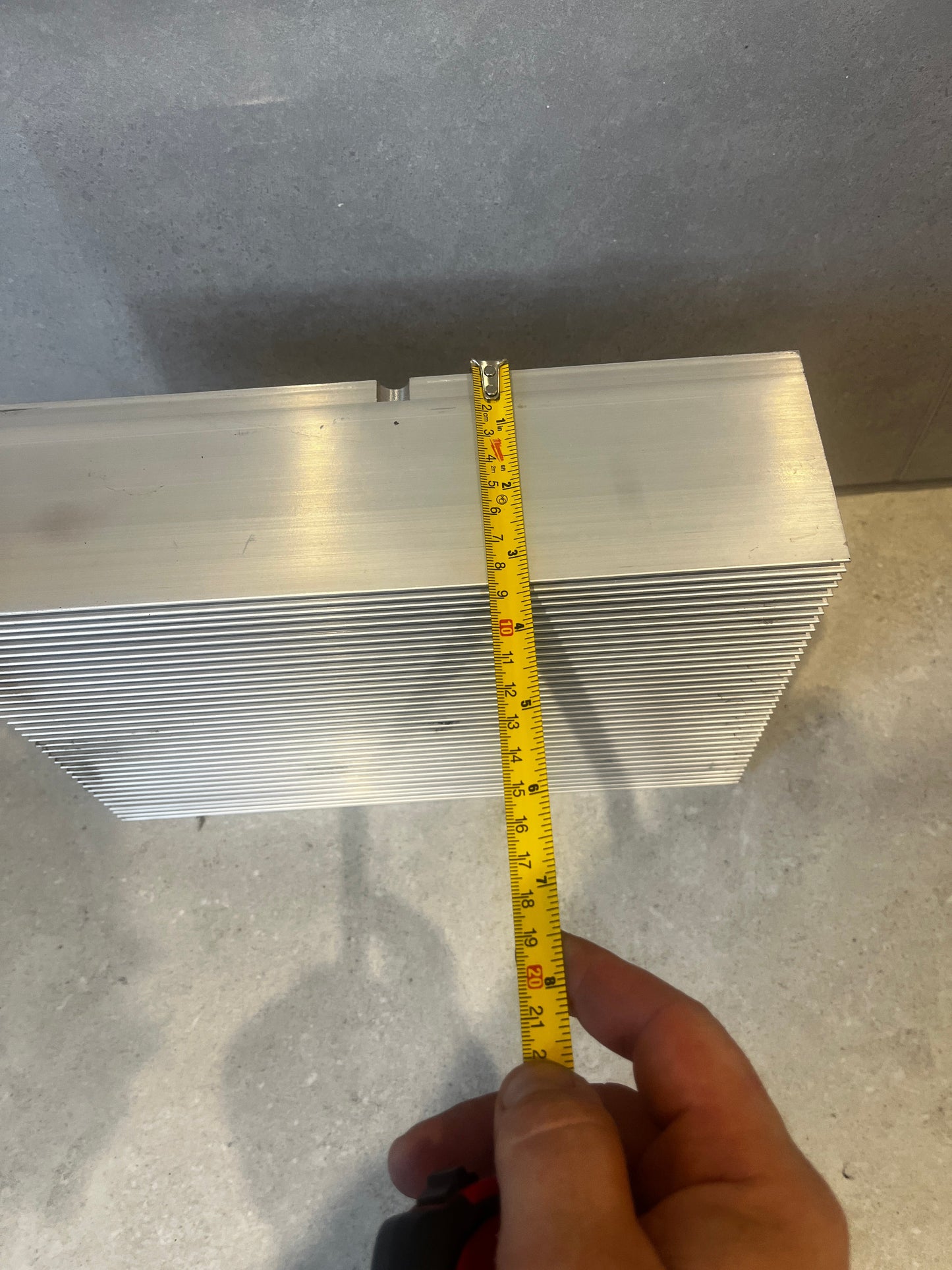 Fronius Symo 12 Inverter Heatsink 300mm x 195mm x 85mm Aluminium