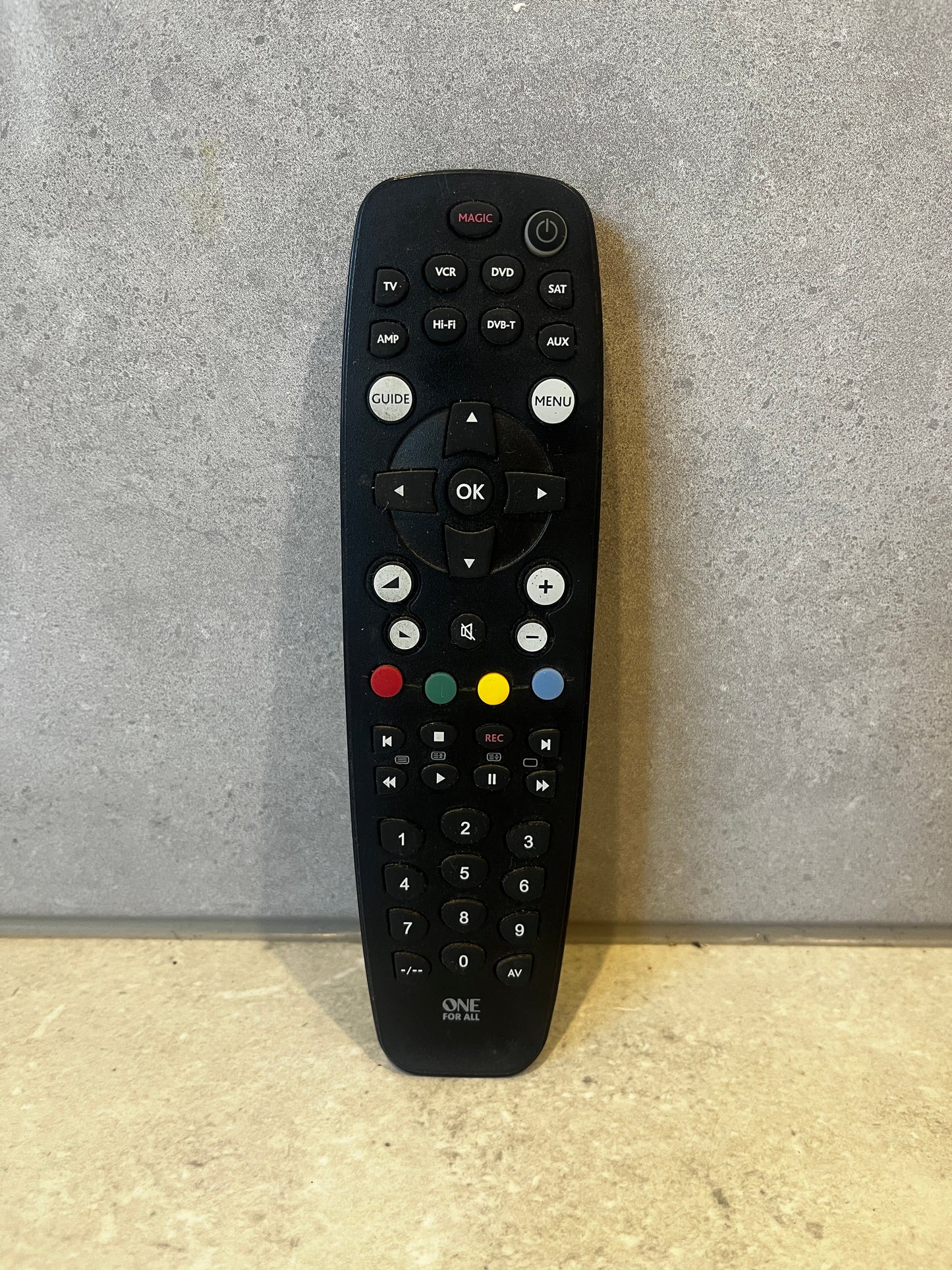 ONE FOR ALL URC298 ONE FOR ALL URC2981 Universal Remote 8 in 1 Device for TV STB