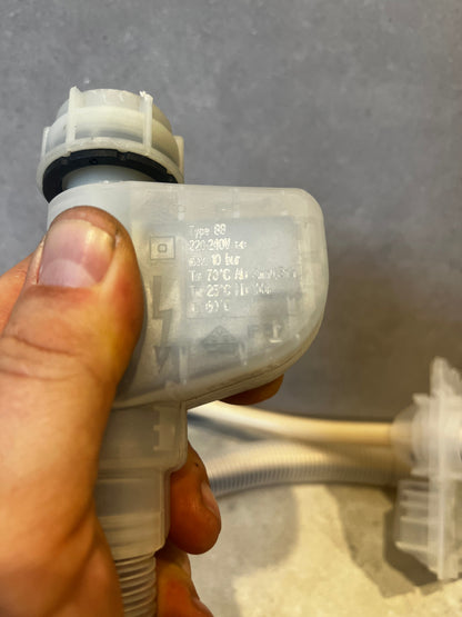 Bosch Dishwasher Aquastop Water inlet valve and hose.