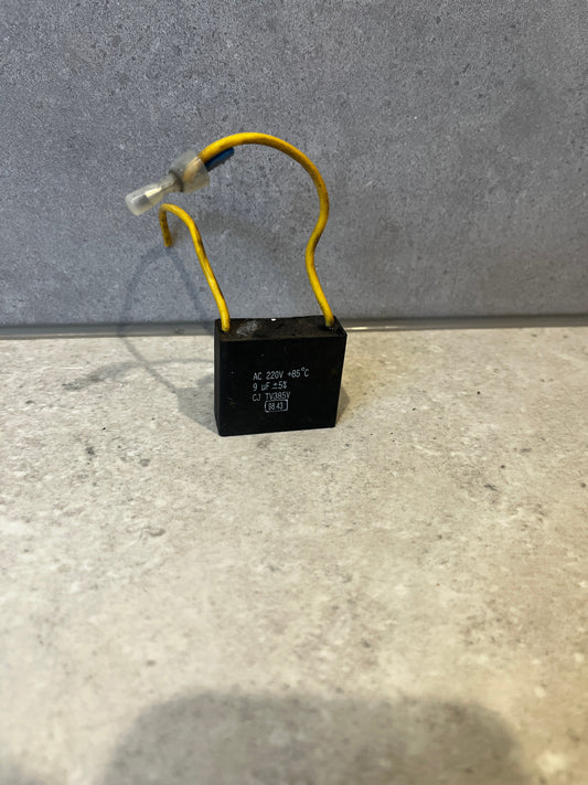 CBB61 CEILING FAN STARTING CAPACITOR TWO WIRES 9UF TV385V