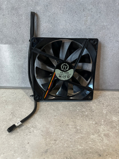 1PCS TT-1425 14025 DC12V 0.34A 14CM 2-Wire Silent Cooling Fan