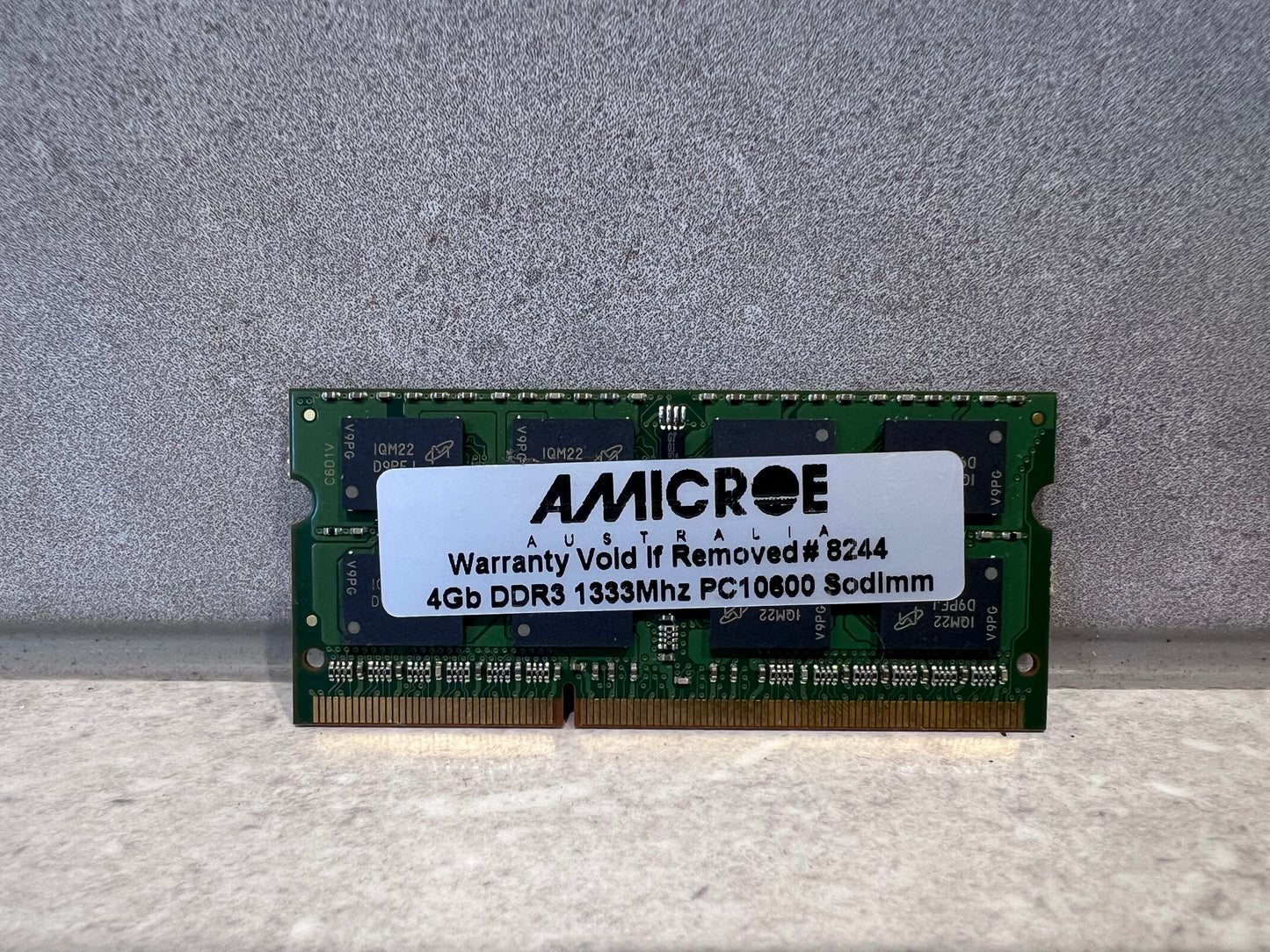 Amicroe 4GB DDR3 1333MHZ 2RX8 PC3-10600S 204 pin SODIMM Laptop Ram