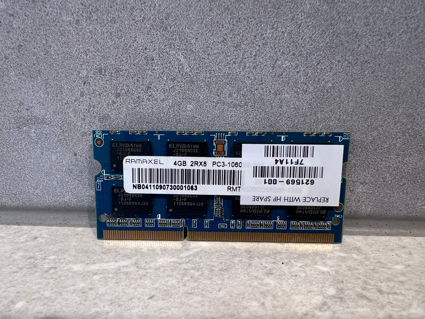 Ramaxel 4GB DDR3 1333MHZ 2RX8 PC3-10600S 204 pin SODIMM Laptop Ram