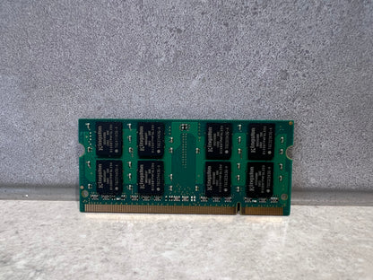 KINGSTON 2GB PC2-6400 200 PIN SODIMM 800MHZ DDR2 KVR800D2S6/2G