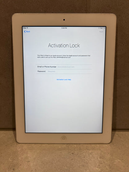 Account Locked A1395 - Apple iPad 2 WiFi 16gb