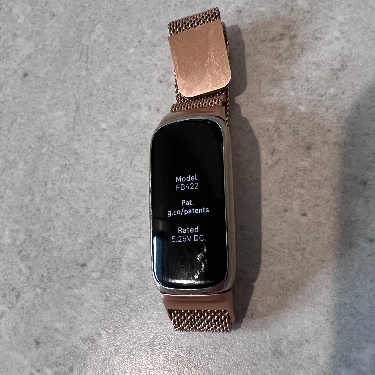Fitbit Luxe - with charger & extra band