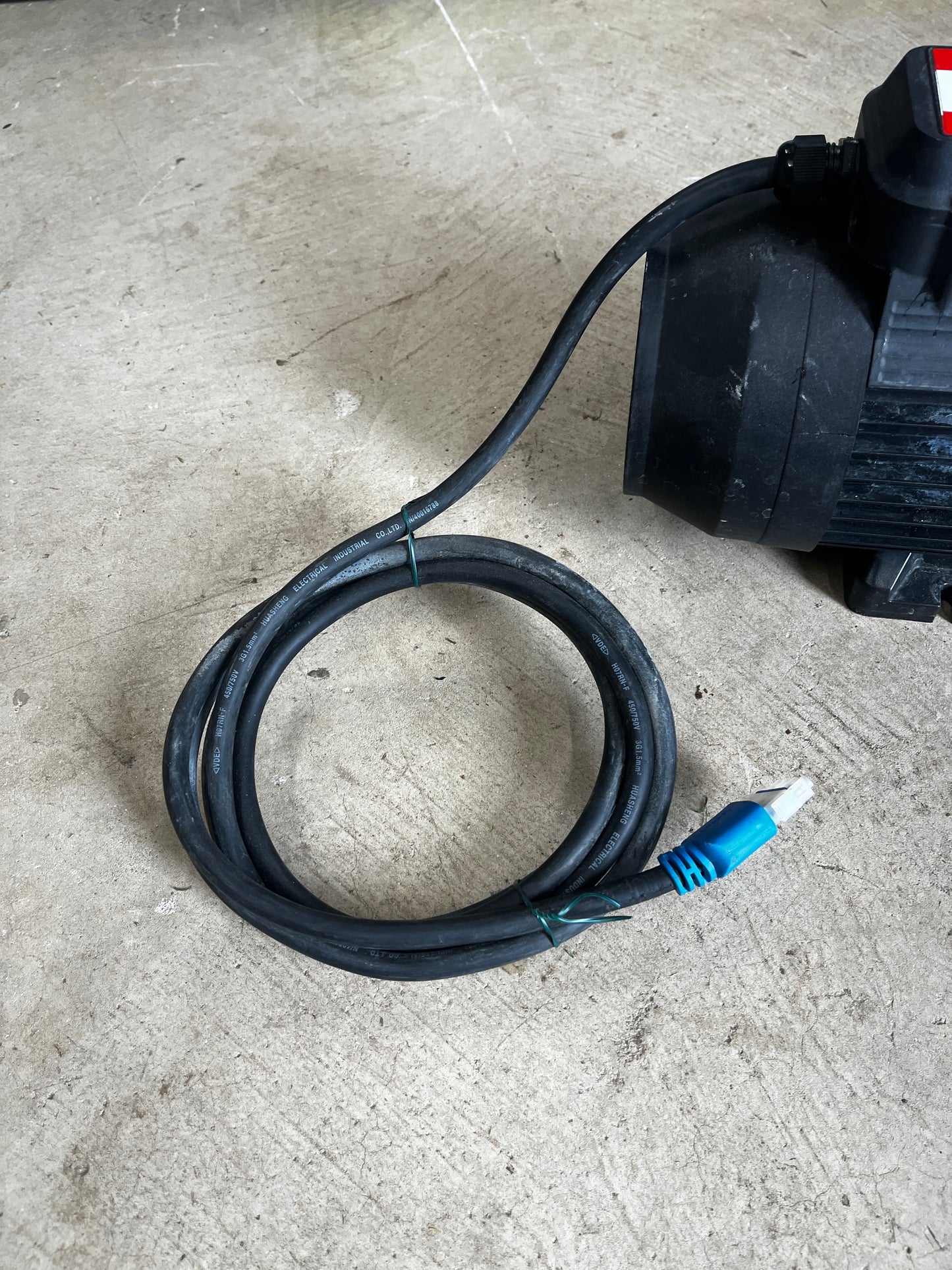 Spanet Piranha 2.5HP 1 Speed Spa Booster Pump - Motor only