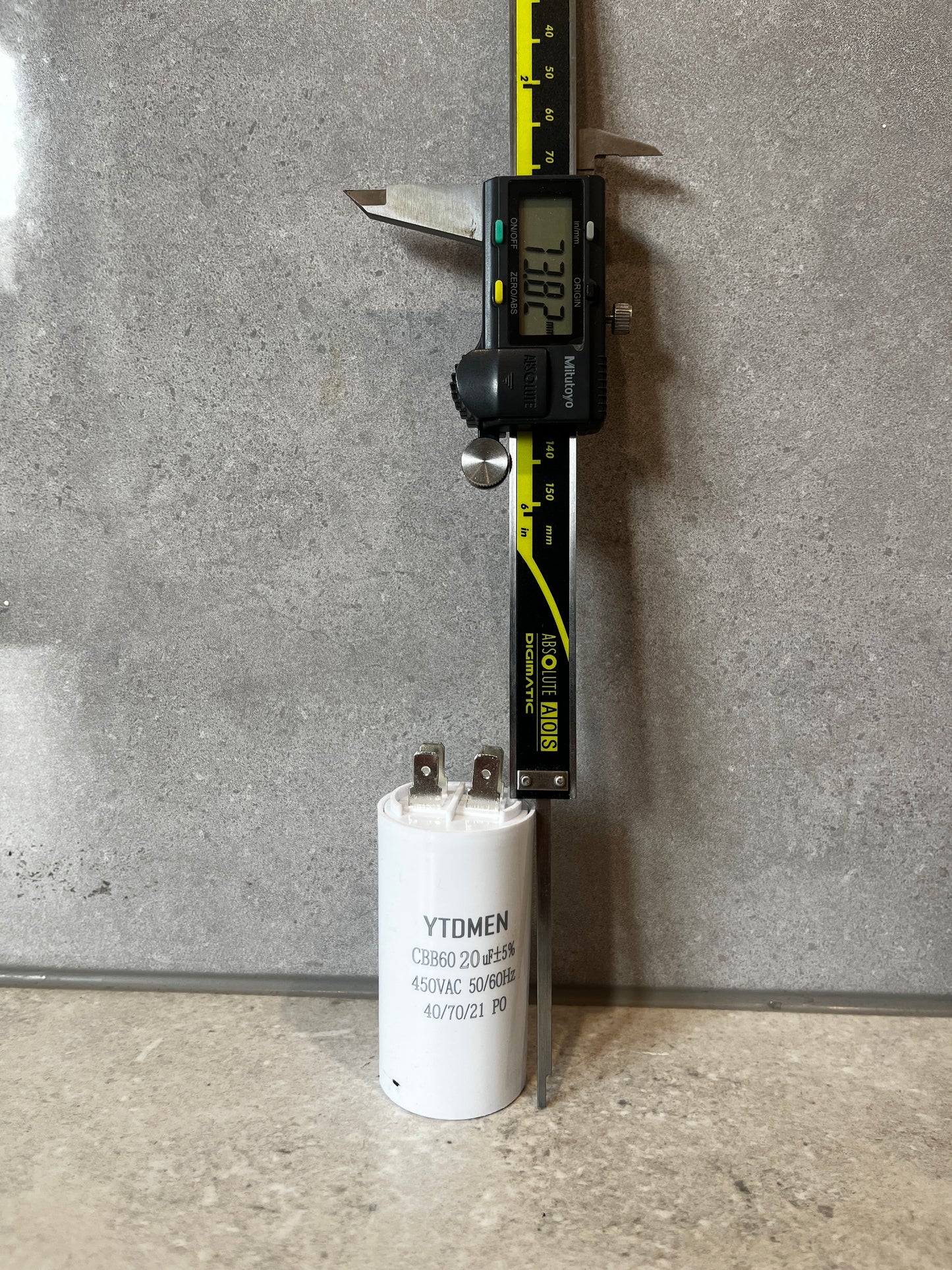 25µF, 450V AC Start/Run Capacitor (CBB60) Suit Motor Pump Spa, Pool , Fan