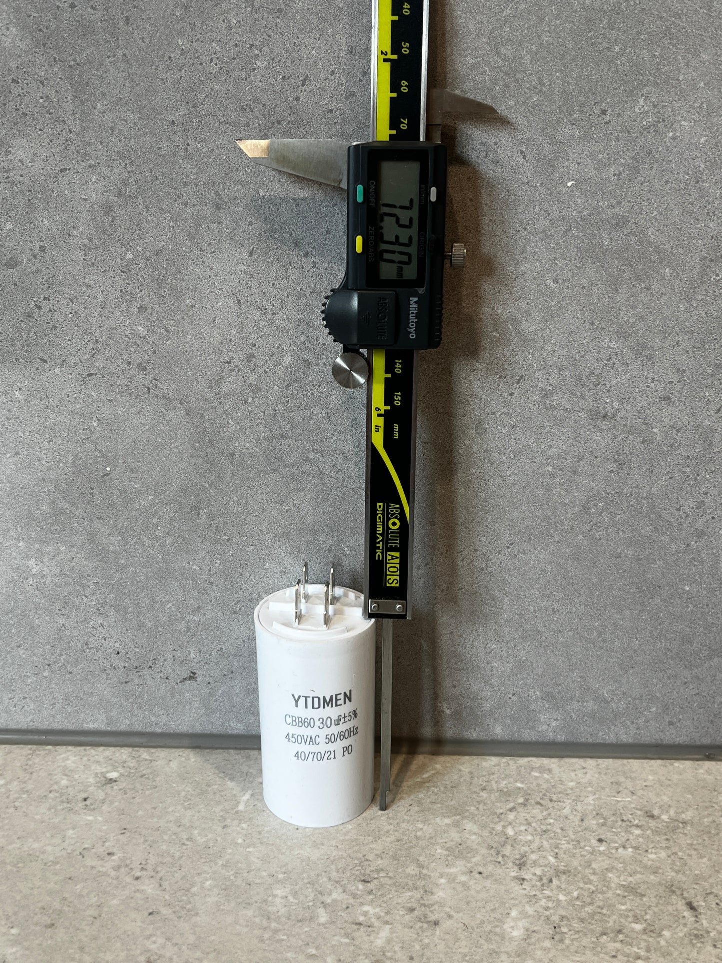 30µF, 450V AC Start/Run Capacitor (CBB60) Suit Motor Pump Spa, Pool , Fan