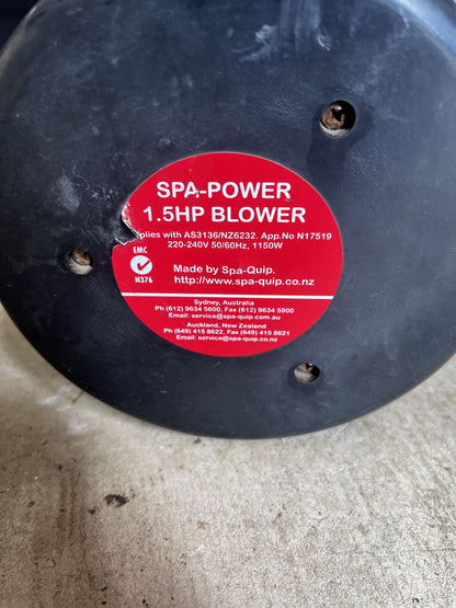 Spaquip Blower 1150W For Spa Power Blower