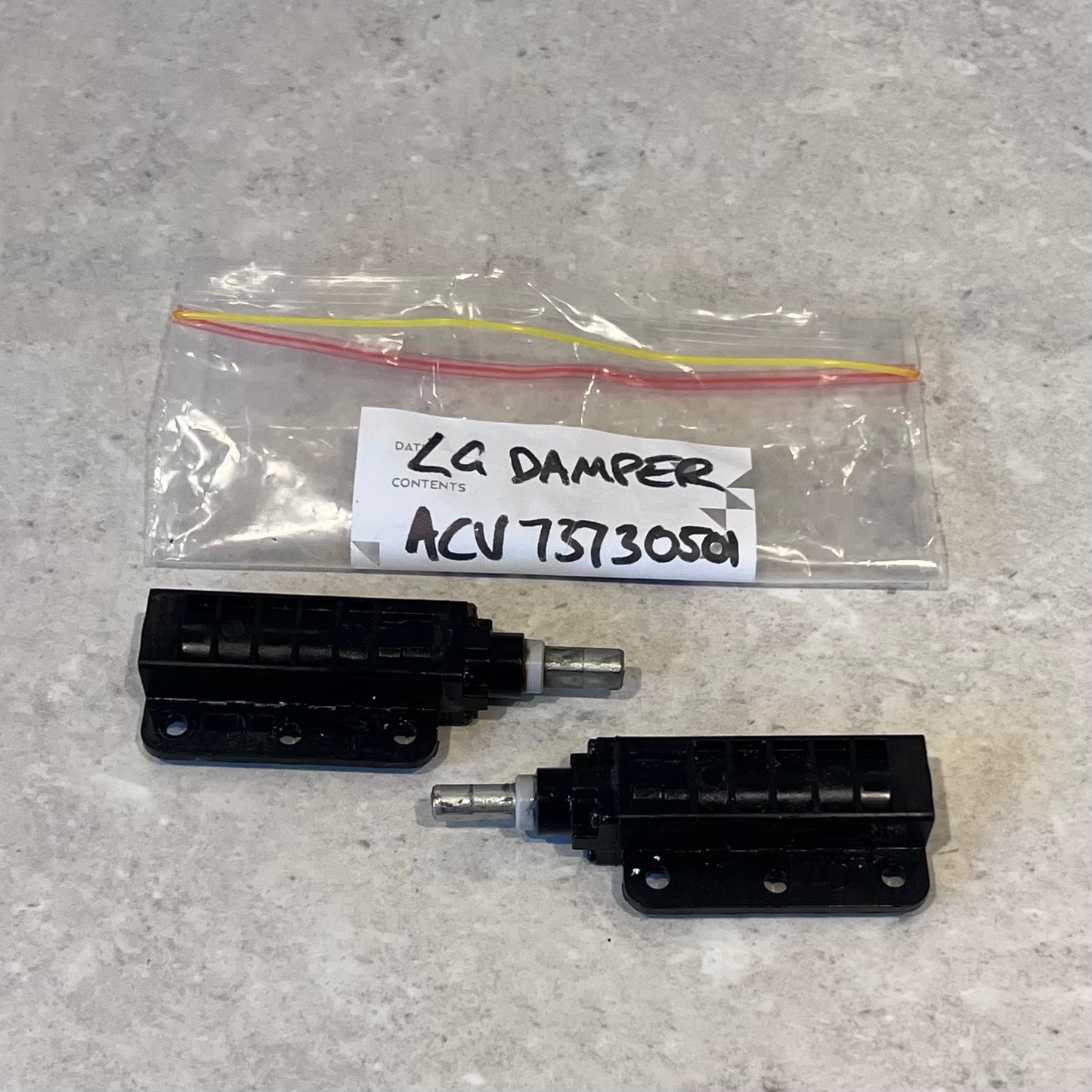 LG WTG6532W ACV73730501  TL WASHER FRICTION DAMPER ASSY PAIR LR