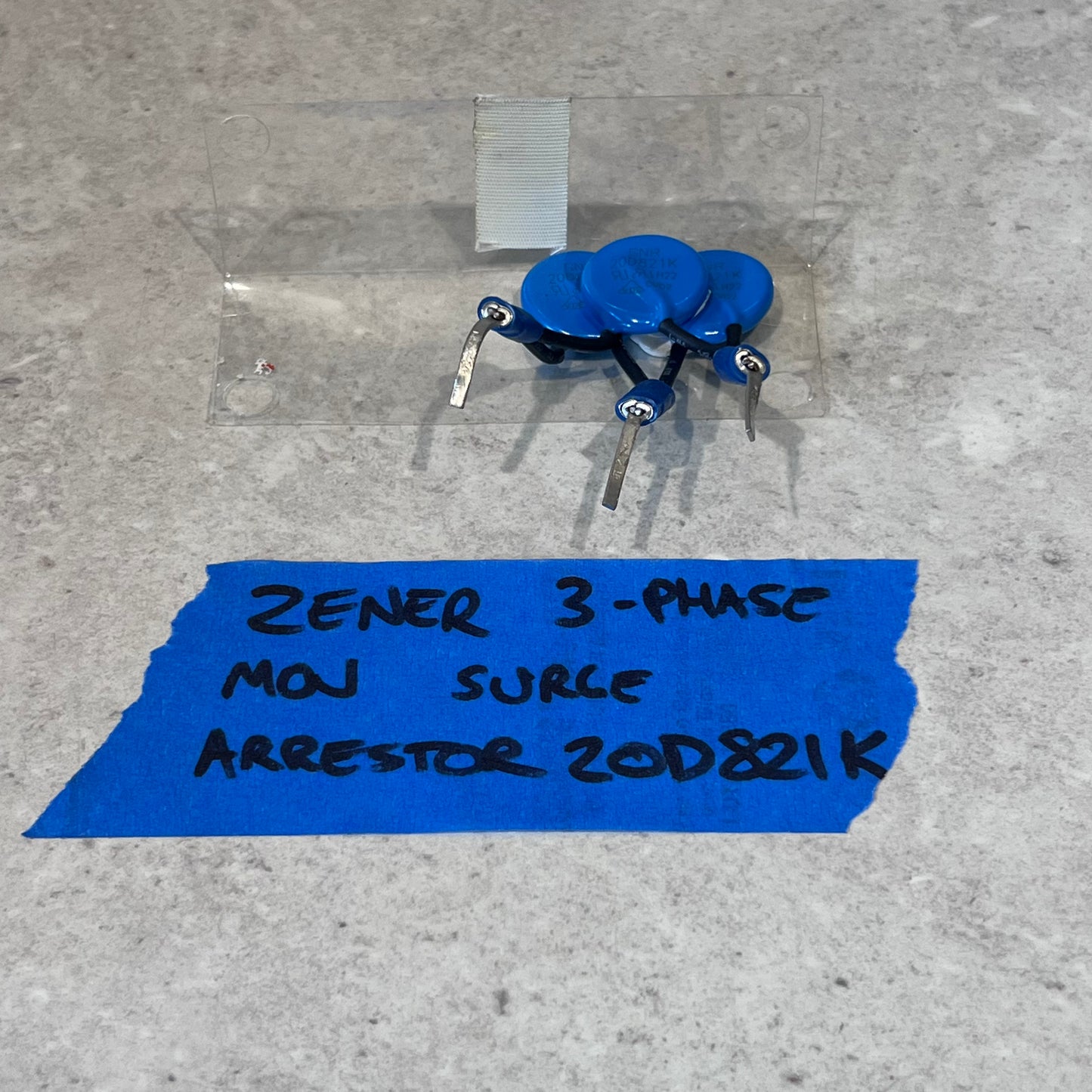 Zener AC VSD - MSC-3R82 - 3-Phase MOV Surge Arrestor 20D821K