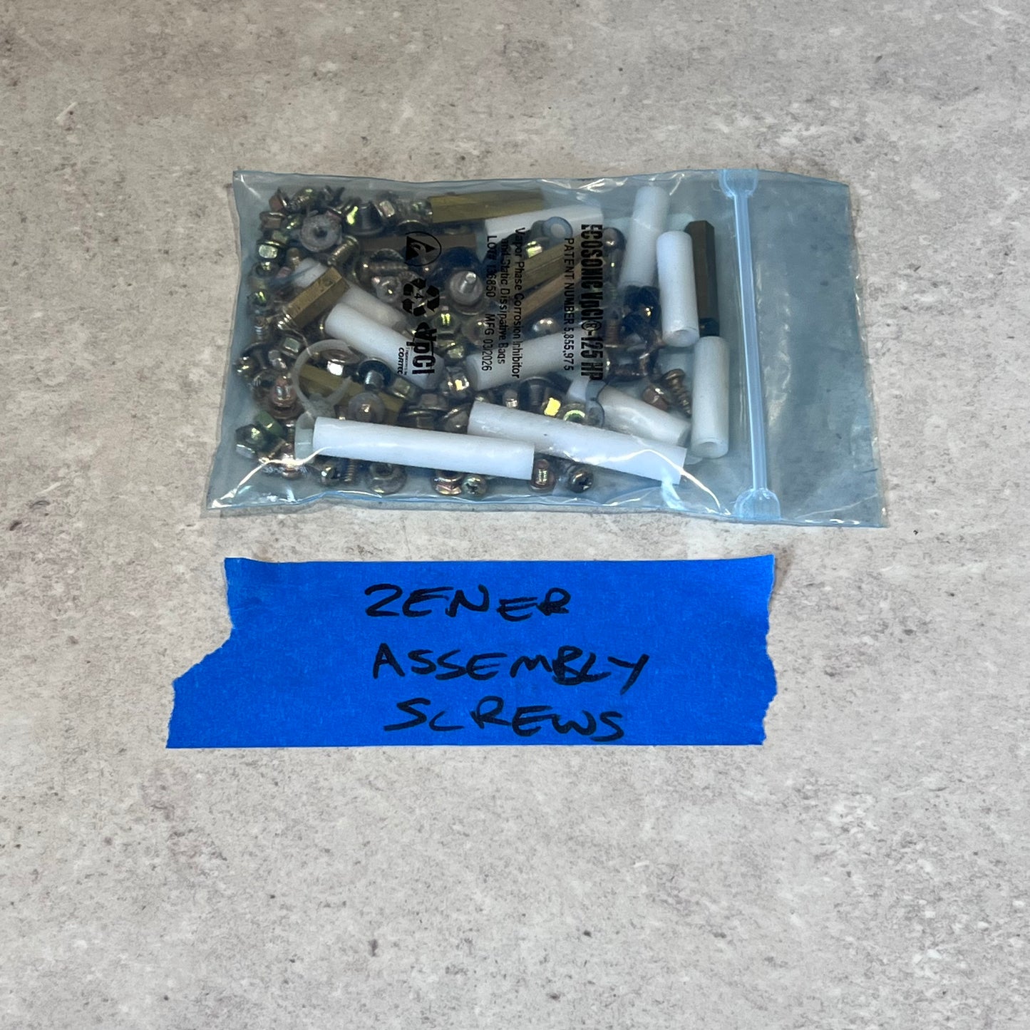 Zener AC VSD - MSC-3R82 - Assembly Screws
