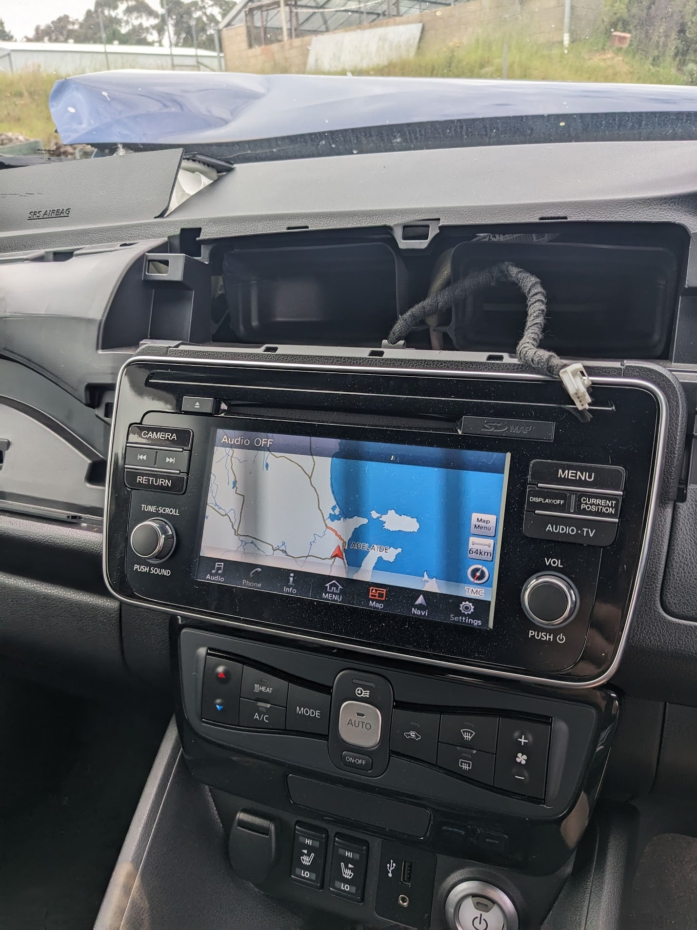 Nissan 25915-5SA0D Cont Assembly Head Unit Stereo Radio Nissan Leaf ZE1