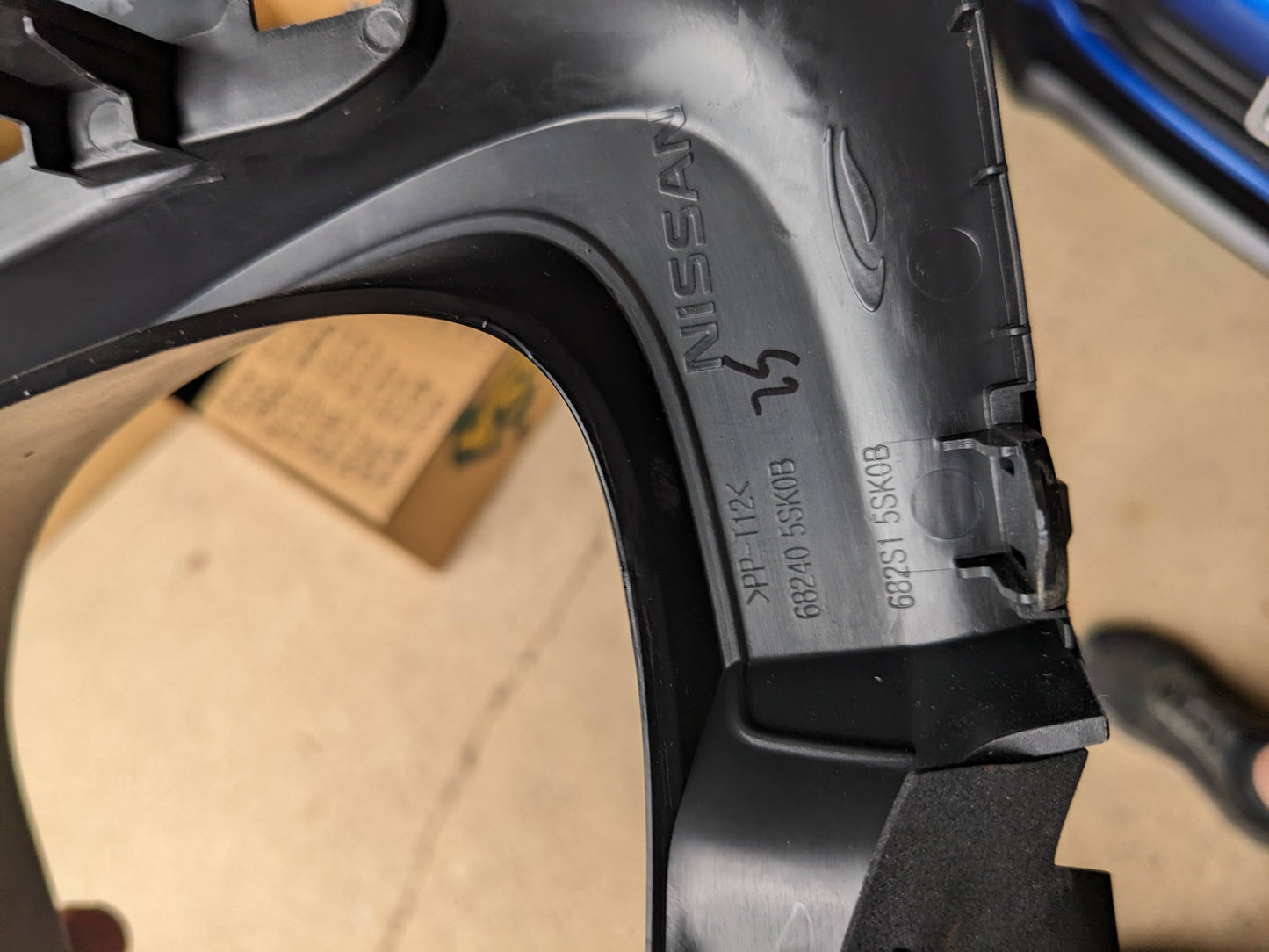 Nissan 68240-5SK0B LID-CLUSTER  Nissan Leaf ZE1