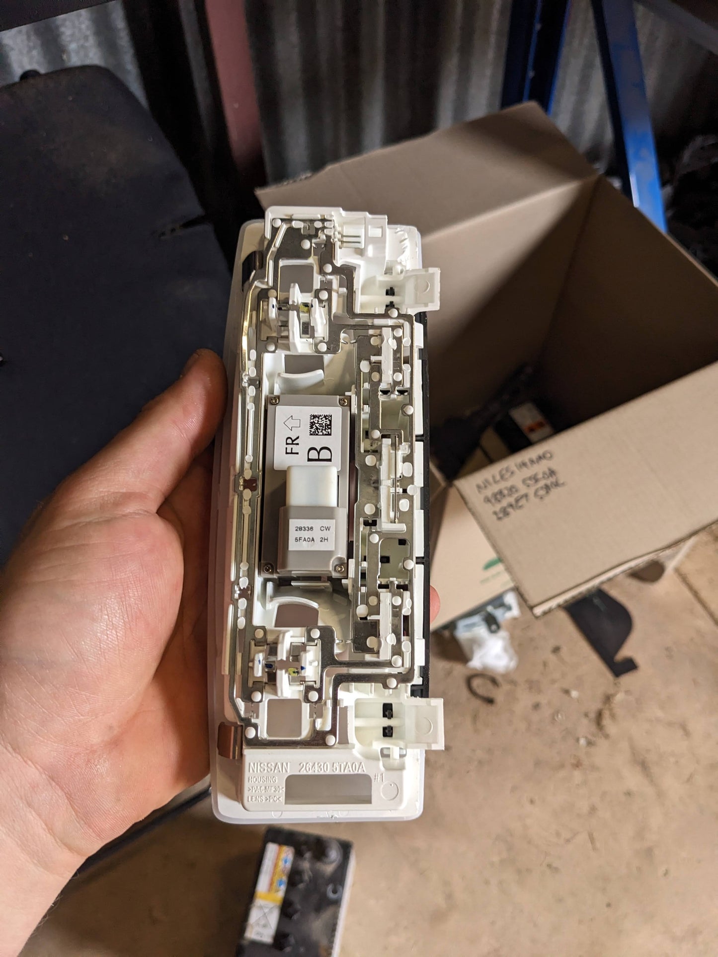 Nissan 26430-5TA0A Lamp Assembly Map Nissan Leaf ZE1