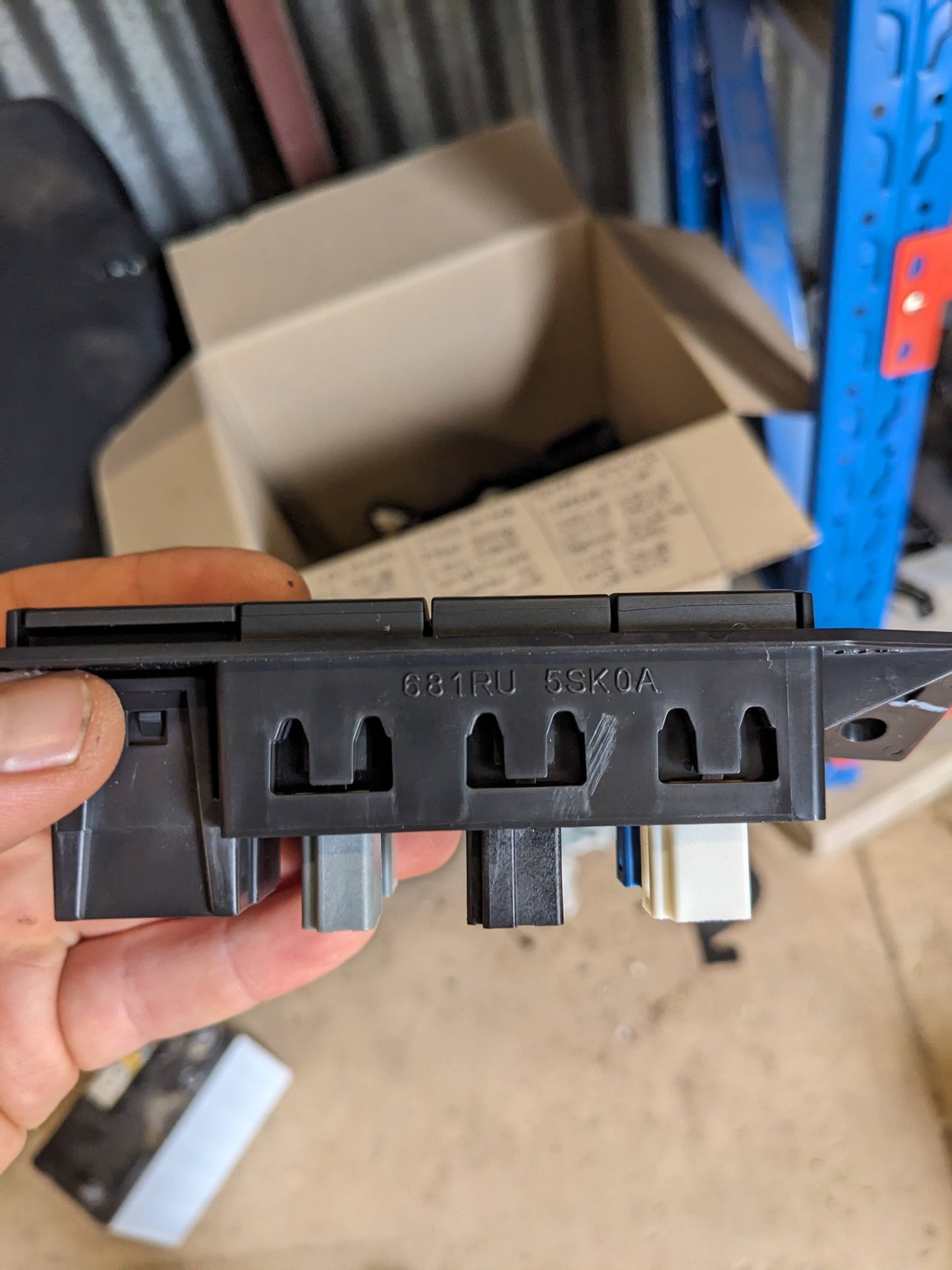 Nissan Instrument Control Switch Panel Nissan Leaf ZE1