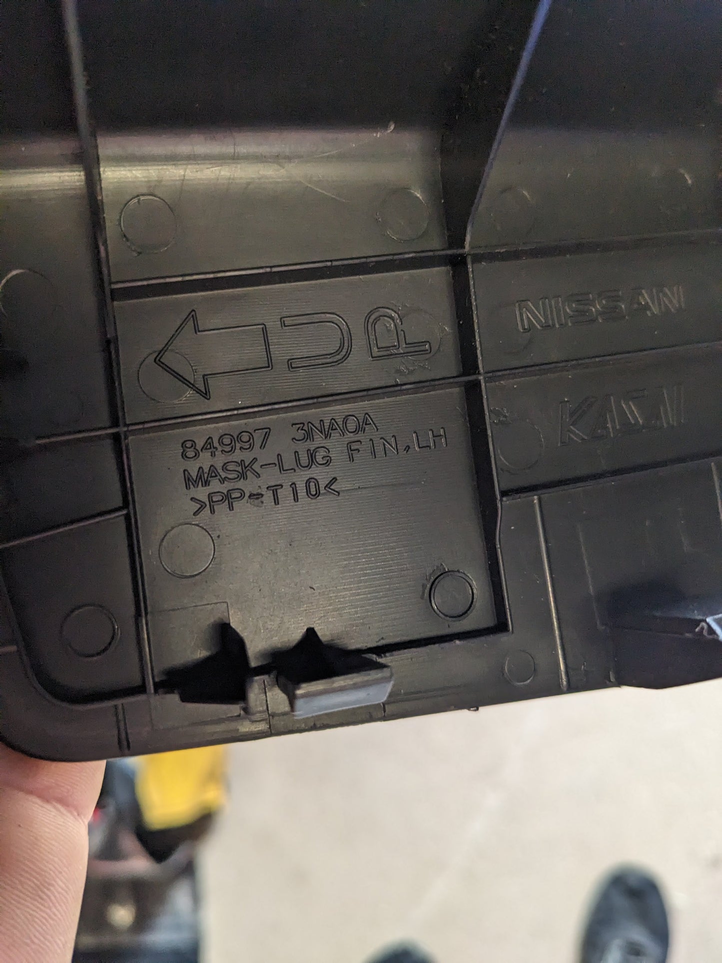 Nissan 84997-3NA0A Mask-Luggage FINISHER LH Nissan Leaf ZE1