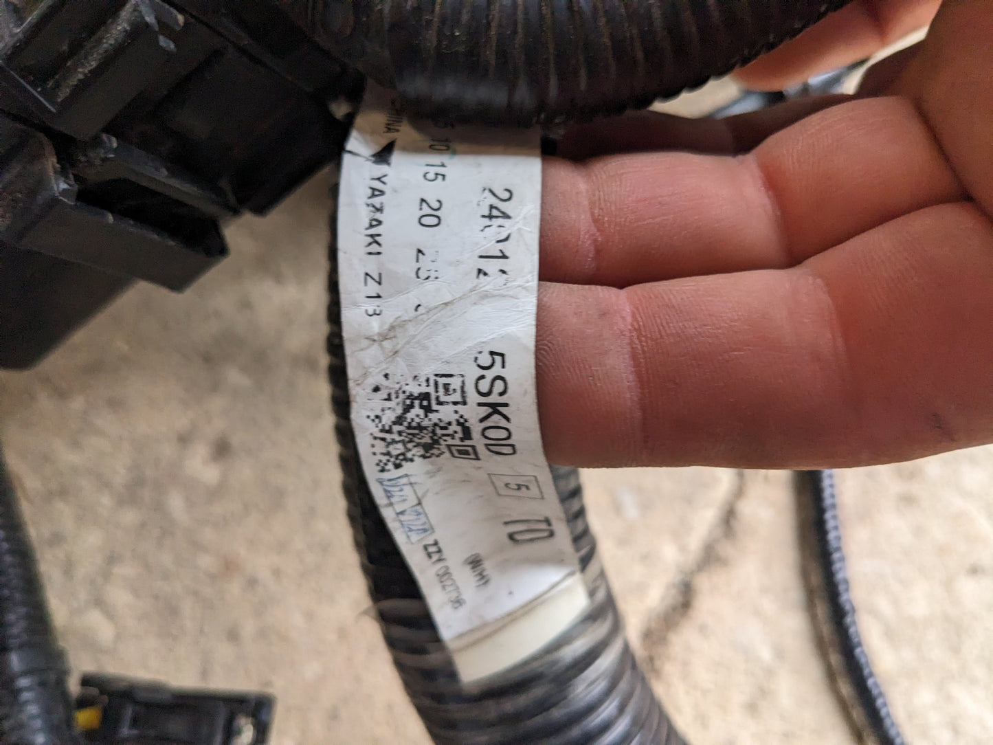Nissan 24012-5SK0D Harness-Engine Room Nissan Leaf ZE1