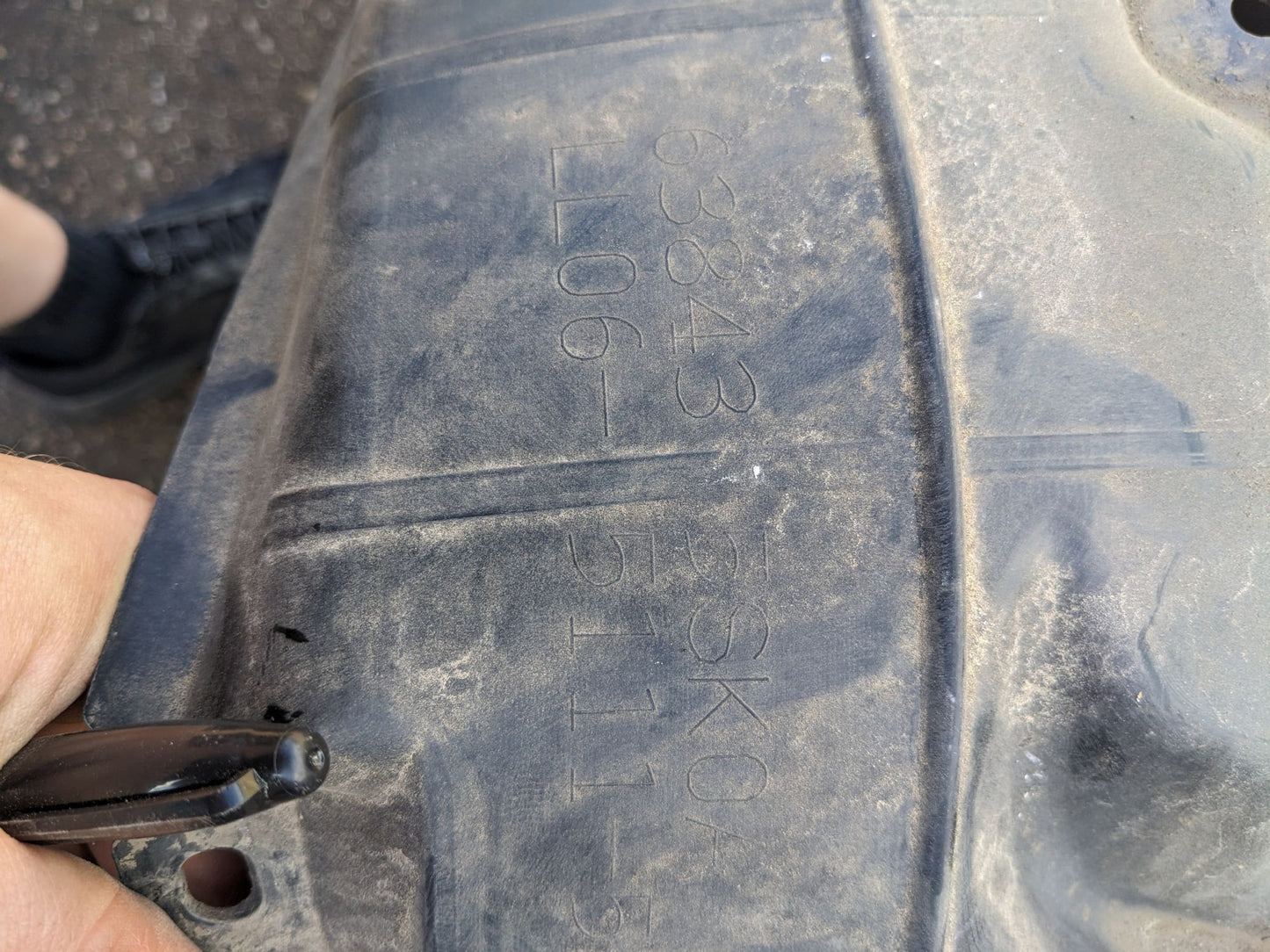 Nissan 63843-5SA0A Protector-Front Fender,LH Nissan Leaf ZE1
