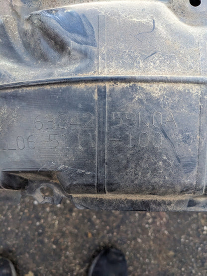 Nissan 63842-5SA0A Protector-Front Fender,RH Nissan Leaf ZE1