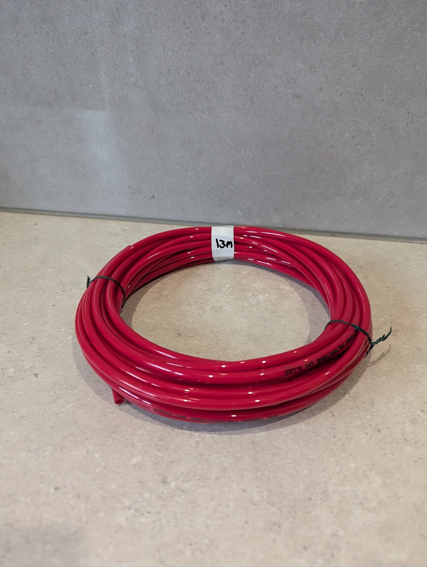 Air Hose 6mm OD x 4mm ID x 13M Length Red SMC TU0604