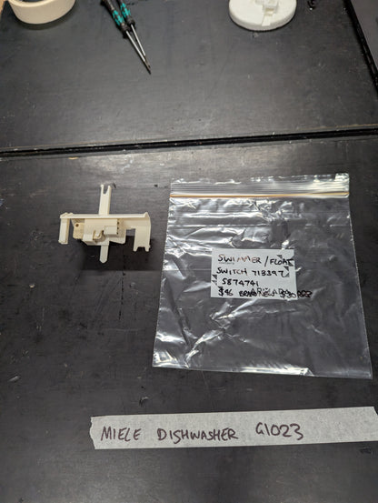 Miele Swimmer/Float Switch 713397 5874741 LOC: 220