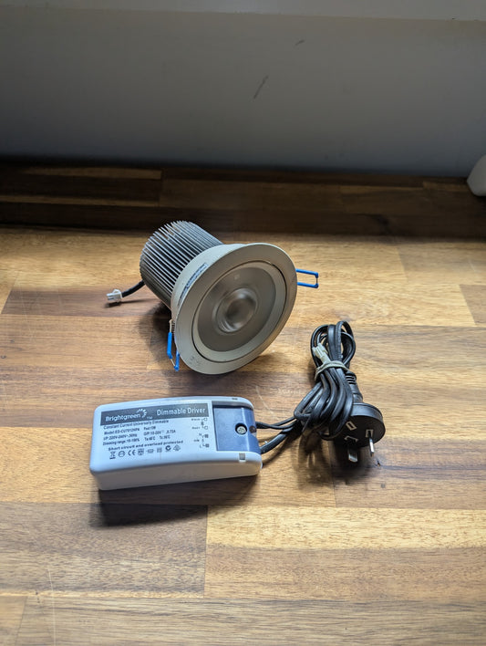 BrightGreen - D900 Curve LED Downlight Warmwhite 16.7W with LED Driver