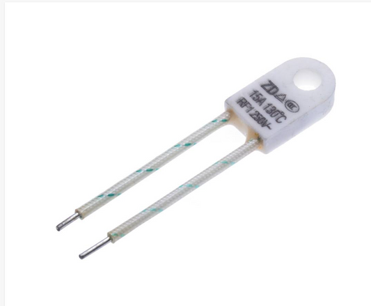 Thermal fuse T130C 15A 250V ceramic ZD RF1