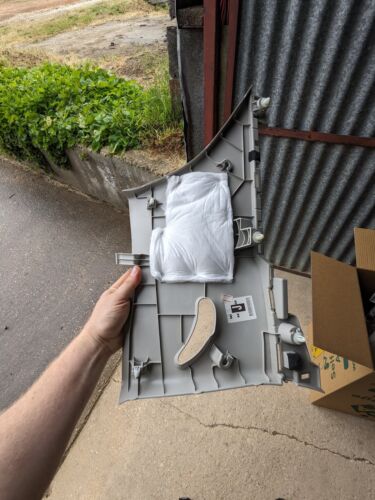 Nissan 76935-5SA0A Finisher-Rear Pillar,LH Nissan Leaf ZE1