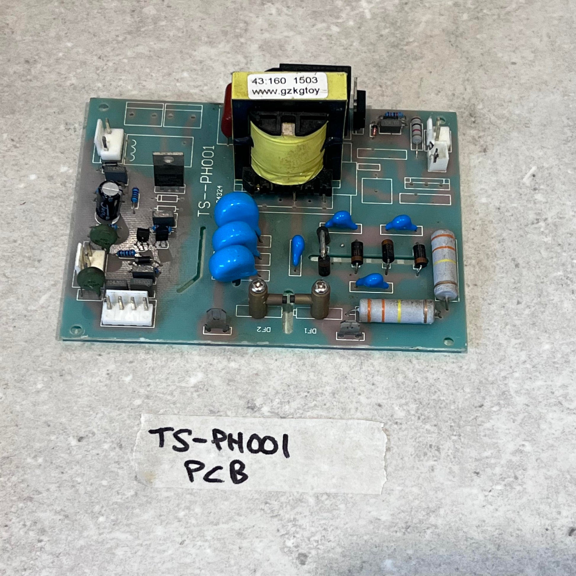 TS-PH001 replacement PCB for CUT50 plasma cutter with transformer and electronic components
