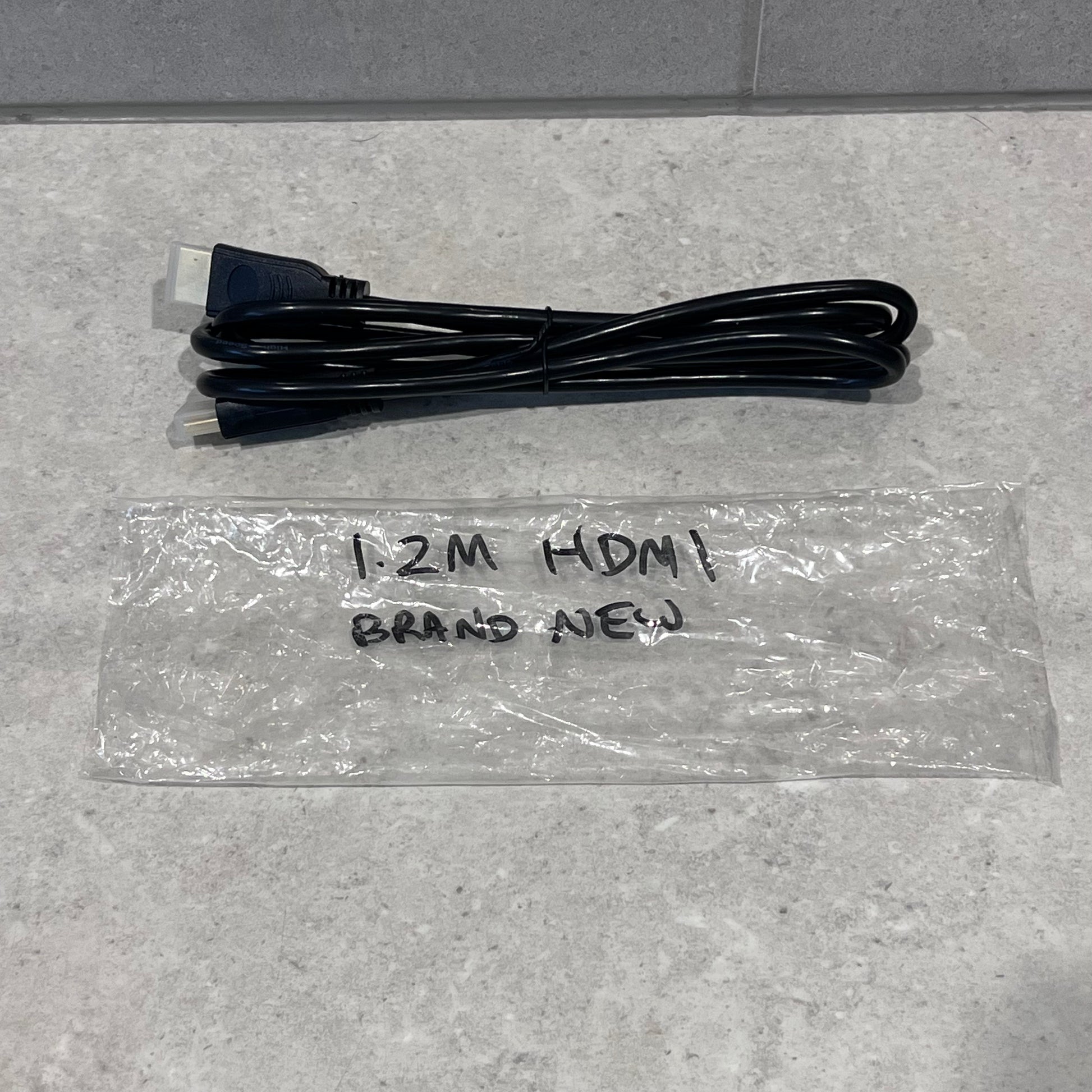1.2 meter black HDMI cable brand new