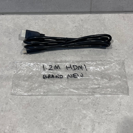 1.2 meter black HDMI cable brand new