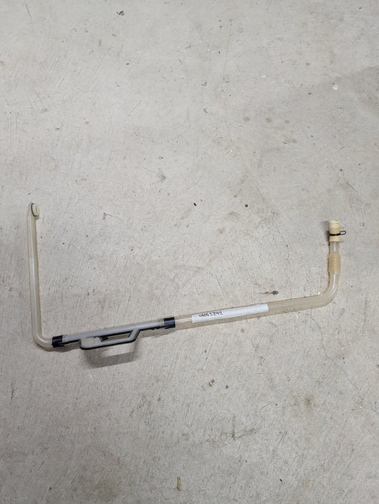Miele transparent upper spray arm feed pipe with quick connectors for dishwasher water distribution replacement