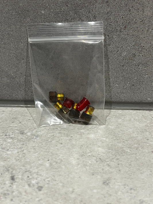 Chef CFG504SA Burner Nozzle Jets for Natural Gas - Set of 4
