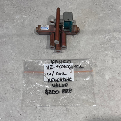 Ranco VZ-40806-216 reversing valve with coil and labeled bag