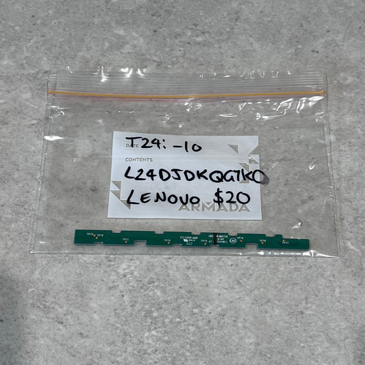 Lenovo T24i-10 monitor button board 