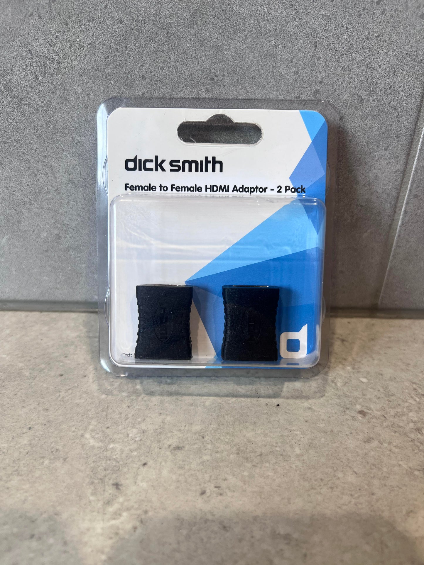 Dick Smith Female to Female HDMI Adaptor 2 Pack in retail packaging