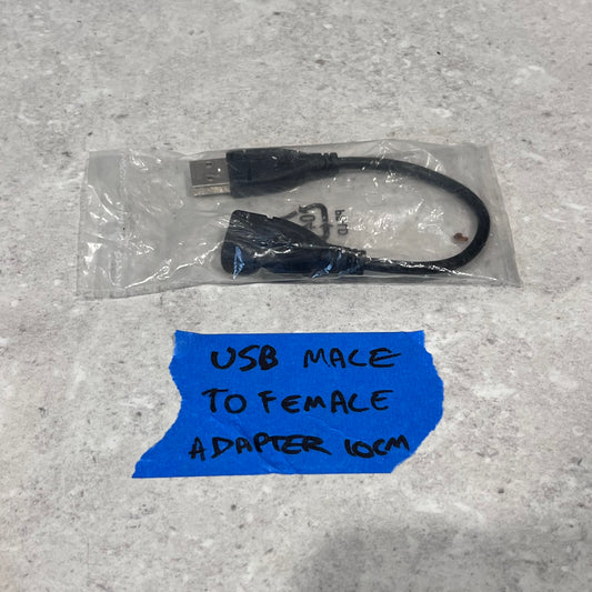 USB male to female adapter cable 10cm