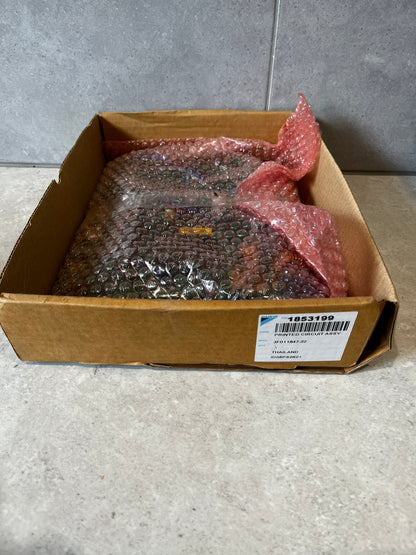 Printed circuit board assembly packaged in box with bubble wrap