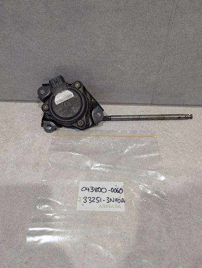 OEM transmission range sensor assembly with rod on display