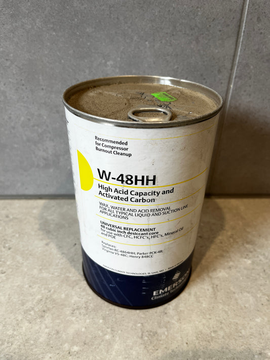 W-48HH High Acid Capacity and Activated Carbon Desiccant Core for compressor burnout cleanup